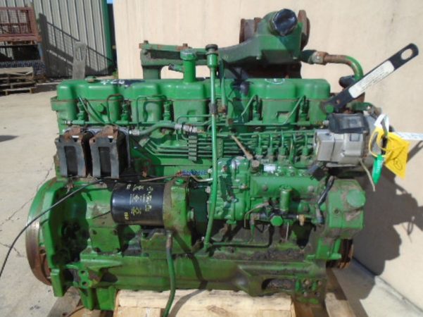 Двигатель харвестера John Deere 1270D