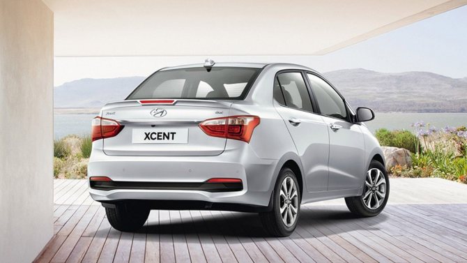 Hyundai Xcent текущего поколения