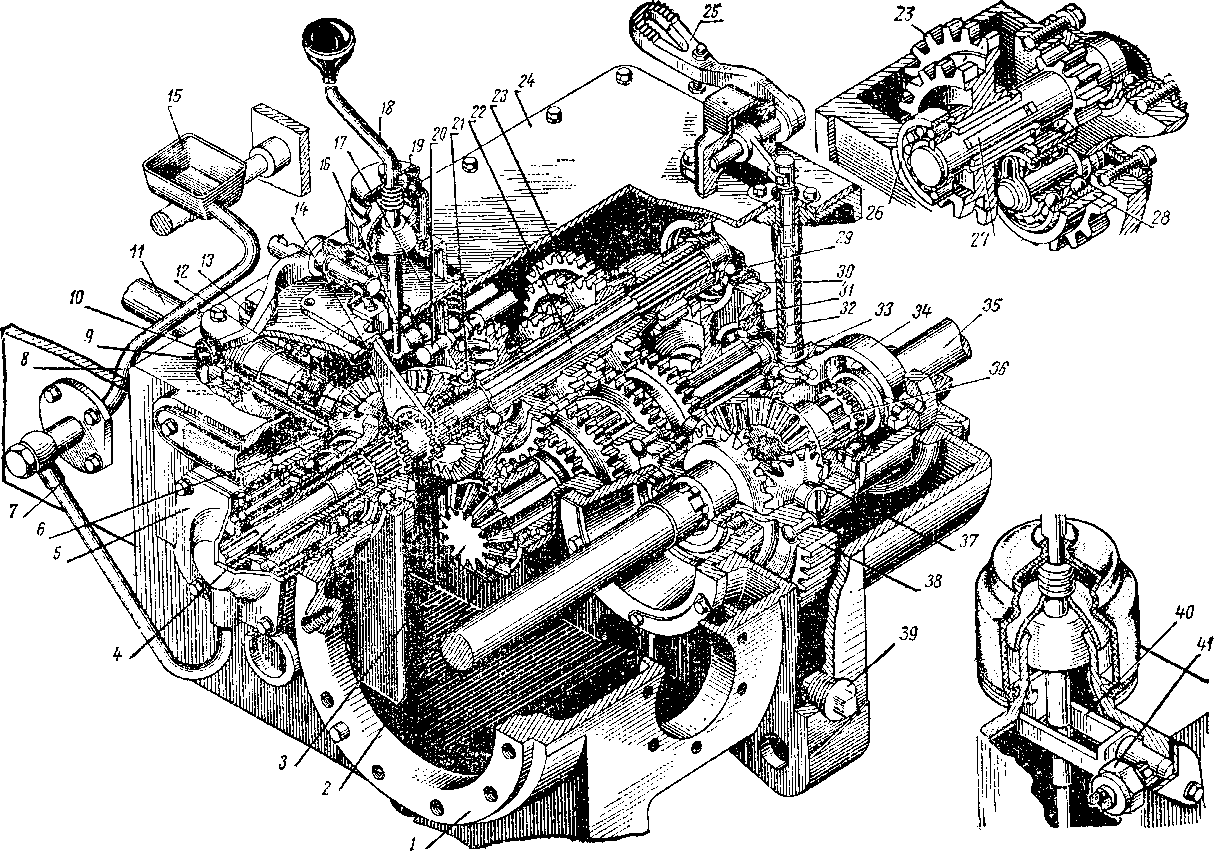 Коробка передач Т-40