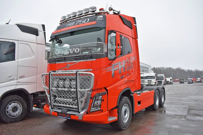 Необычные грузовики Volvo: шедевры из железа