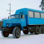 Об истории данной модели и производстве вахтовых автобусов на УралАЗе
