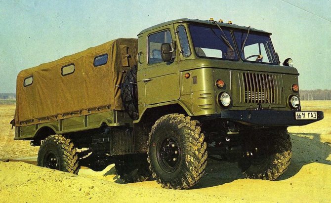 Особенности конструкции «ГАЗ-66»; коротко о его отличиях от «ГАЗ-63»01