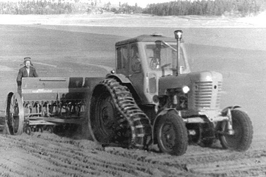 Полугусеничное исполнение трактора МТЗ-50