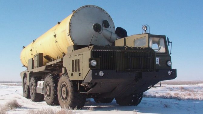 Транспортная машина противоракетного комплекса «Амур» (фото Р. Белозерского)