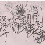Устройство двигателя: мотоблок Каскад